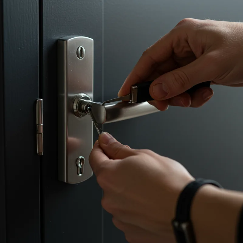Emergency door opening in Alfaz del Pi without damage