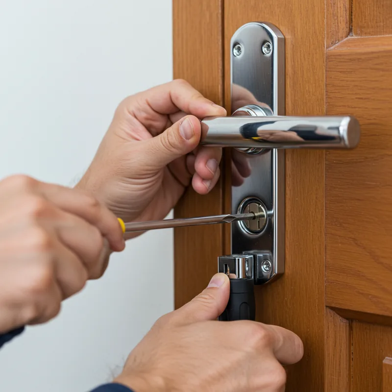 Lock repair and change in Alfaz del Pi